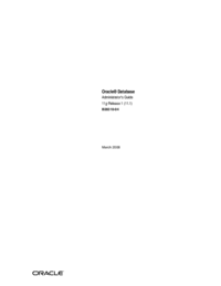Oracle 11g  Administrator's Guide.pdf